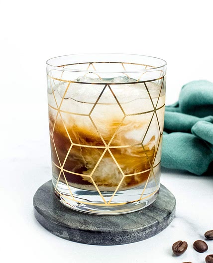 Classic White Russian Cocktail