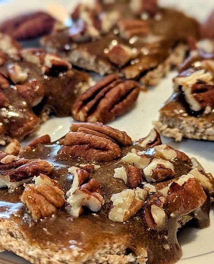 No Bake Pecan Pie Bars