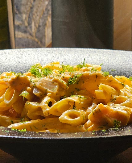 Penne with Smoked Salmon