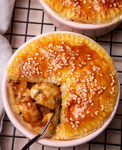 Easy AirFryer Chicken Pot Pie