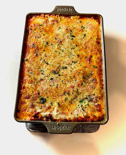 Lasagna with Béchamel (no ricotta)