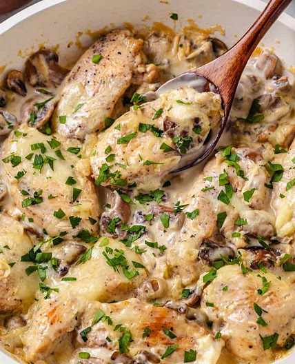 Easy Cream Cheese Chicken