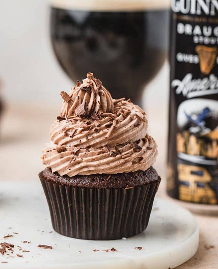 Guinness Chocolate Cupcakes