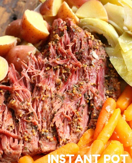 Instant Pot Corned Beef and Cabbage