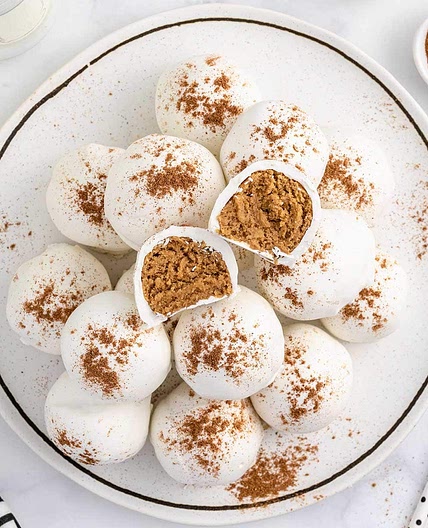 Pumpkin Spice Cheesecake Bites