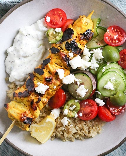 Chicken Tzatziki Bowl