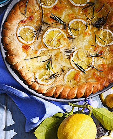 Focaccia citron et parmesan