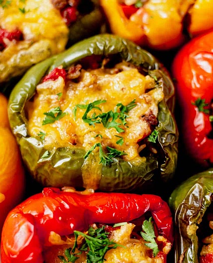 Air Fryer Stuffed Peppers