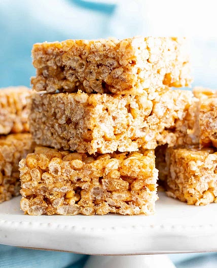 3 Ingredient Healthy Vegan Rice Crispy Treats