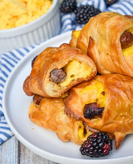 Sausage Egg And Cheese Breakfast Crescent Rolls