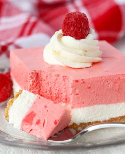 Raspberry Cream Dream Bars