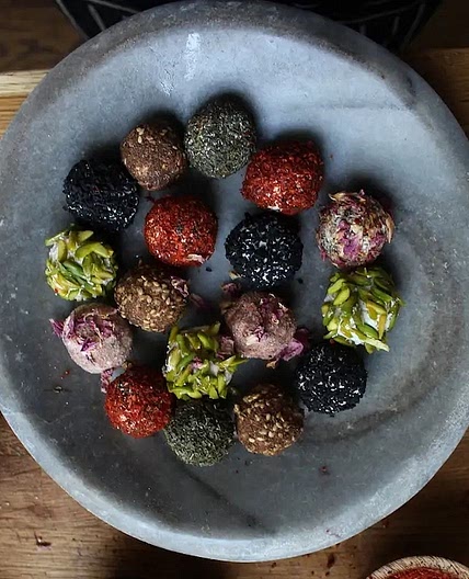 Labneh Balls - Salty and Sweet