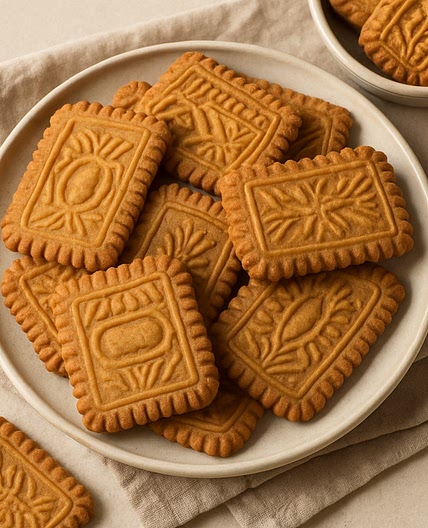 Homemade Biscoff-Style (Speculoos) Cookies