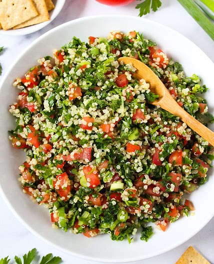 Quinoa Tabbouleh (Easy!)