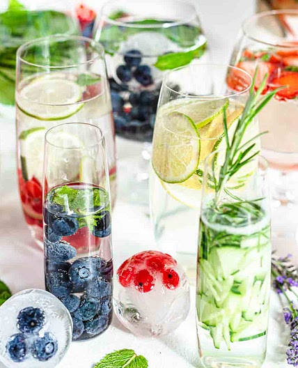 The Best Flavored Water Infused with Sparkle