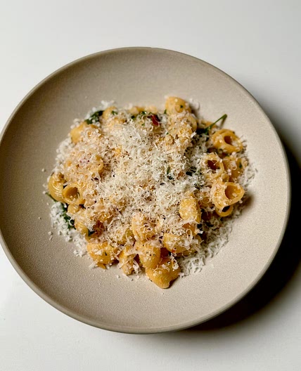 Calabrian Chili Spinach Pasta