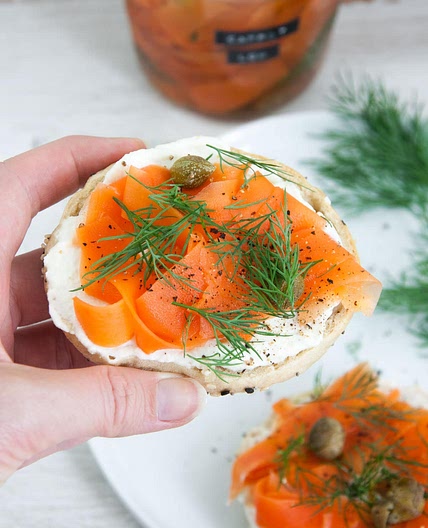 Vegan Smoked Salmon (Carrot Lox)