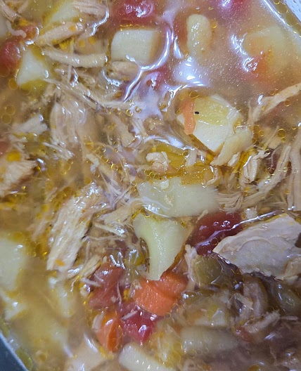 Lee's Green Chili soup