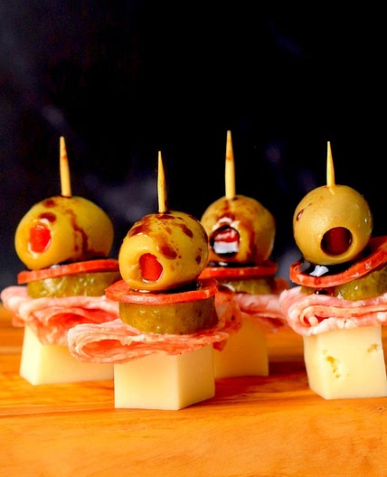 Italian Sub Skewers