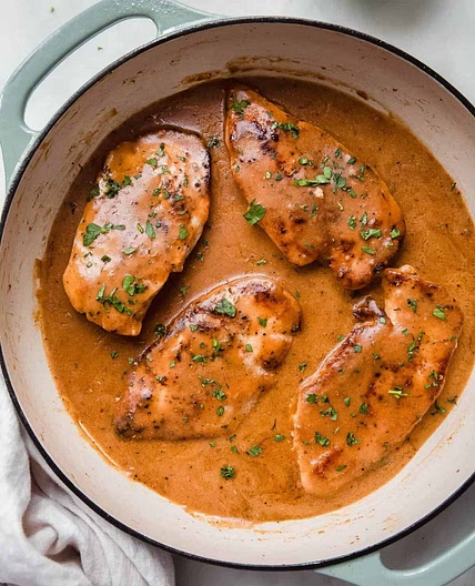 Quick Homestyle Chicken with Gravy and Mashed Potatoes