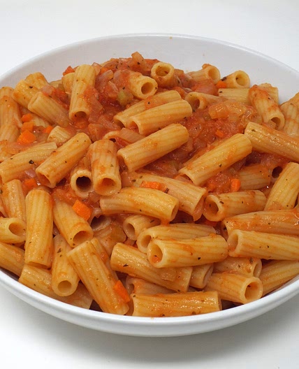 Rigatoni al Sugo Finto (Vegetable Ragu)