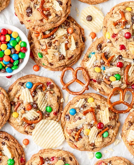 Brown Butter Kitchen Sink Cookies