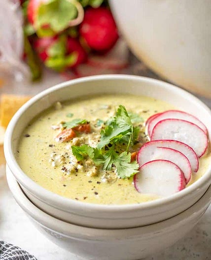 Chicken Poblano Soup