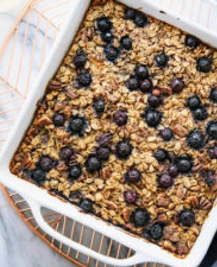 Blueberry Baked Oatmeal
