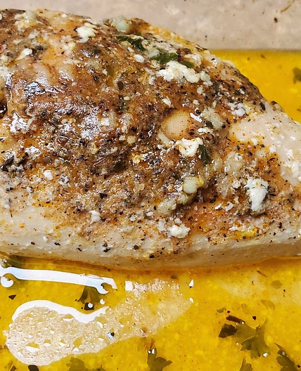 Buttery Herb Garlic Chicken