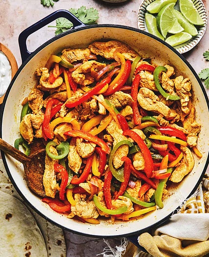 Best Easy Chicken Fajitas