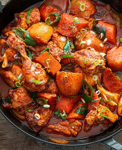 Dakdoritang (Korean Spicy Chicken Stew)
