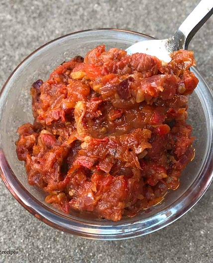 Tomato Onion Chutney