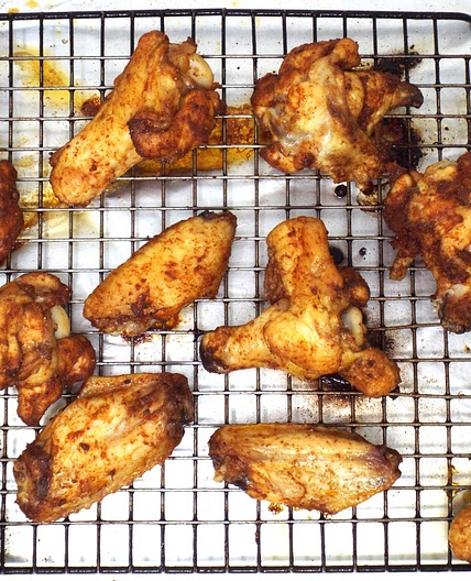 Moroccan Baked Chicken Wings