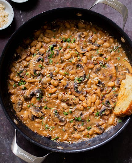 White Bean Stroganoff