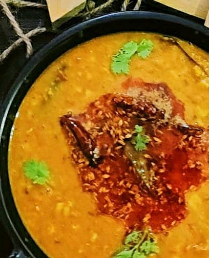 पंजाबी दाल तड़का(Punjabi dal tadka recipe in Hindi)