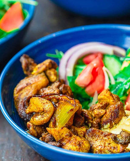 Chicken Shawarma Bowls
