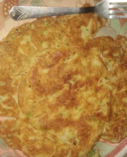 ऑमलेट पालक के साथ (Palak Omelet Recipe In Hindi)