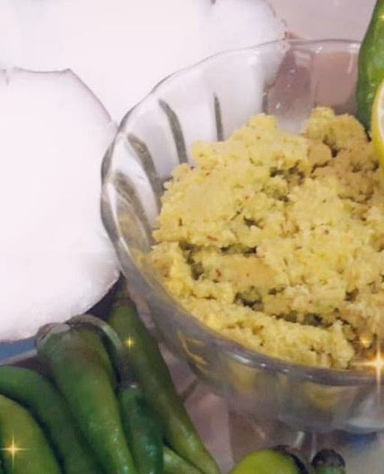 नारियल की चटनी (nariyal ki chutney recipe in Hindi)