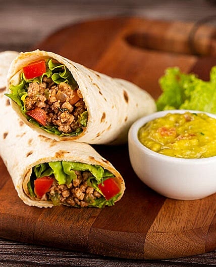 Burritos de carne