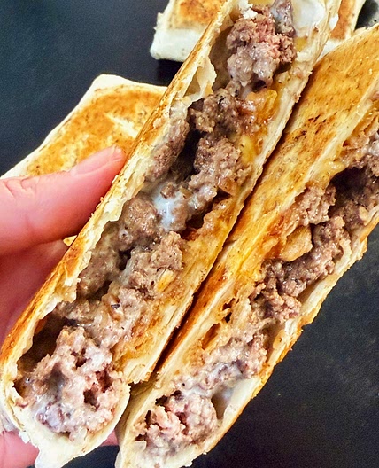 Blackstone French Onion Crunchwraps