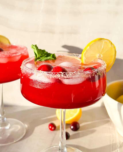 Cranberry Ginger Beer Mocktail