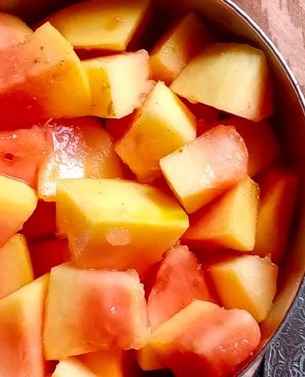 पपीता चाट (papita chaat recipe in Hindi)