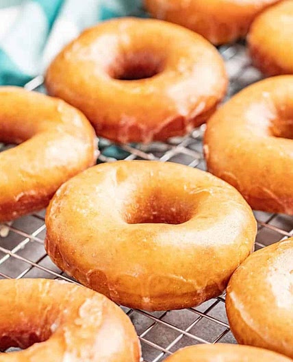 Homemade Glazed Donuts