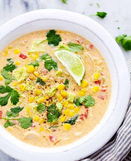Mexican Chicken Corn Chowder