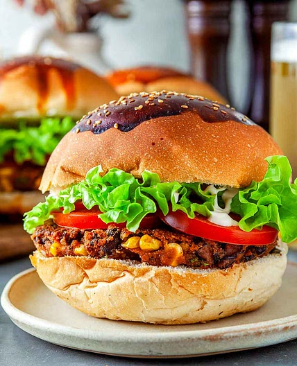 Black Bean Veggie Burger
