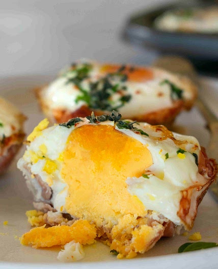 Delicious Prosciutto Egg Cups