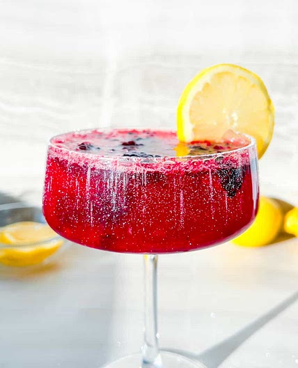 Easy Blackberry Mocktail