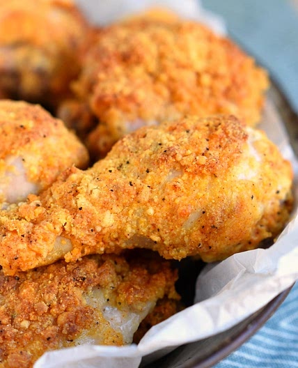 Buttermilk Ranch Oven-Fried Chicken