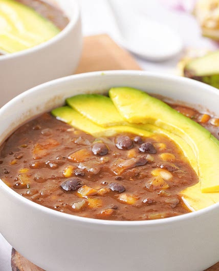 Easy Black Bean and Corn Soup