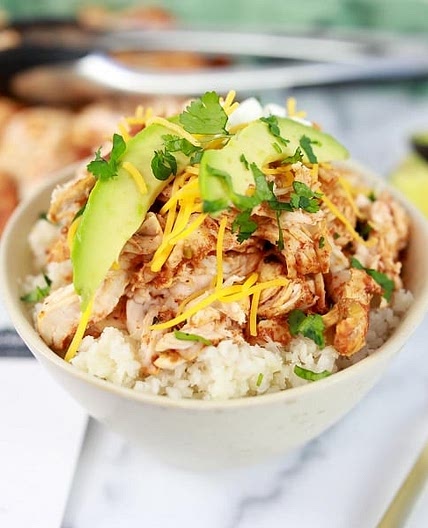 Cilantro Lime Chicken Bowls